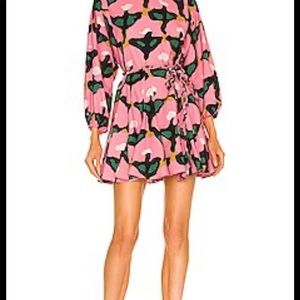 Rhode Maryn dress in rose bloom